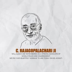 C. Rajagopalachari Jayanti video