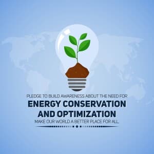 National Energy Conservation Day graphic