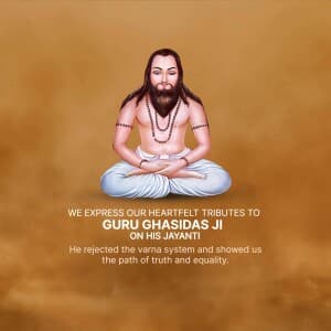 Guru Ghasidas Jayanti illustration