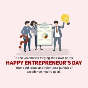 National Entrepreneur’s Day illustration