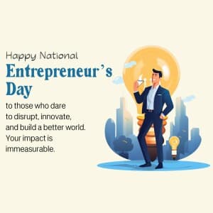 National Entrepreneur’s Day graphic