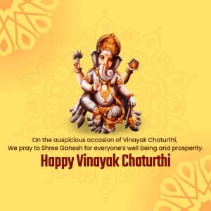 Vinayaka Chaturthi creative image