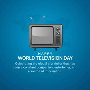 World Television Day graphic