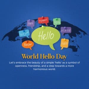 World Hello Day image