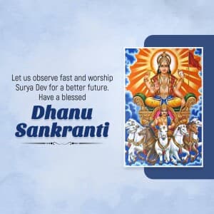 Dhanu Sankranti post