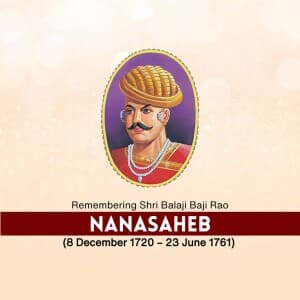 Nanasaheb Peshwa Jayanti post