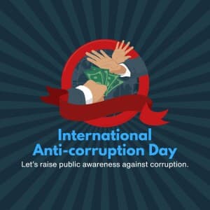 International Anti-Corruption Day post