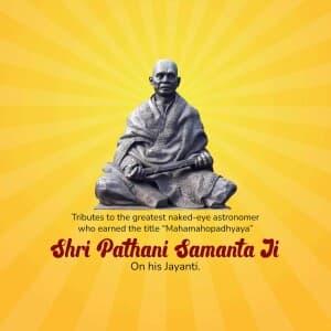 Pathani Samanta Jayanti post