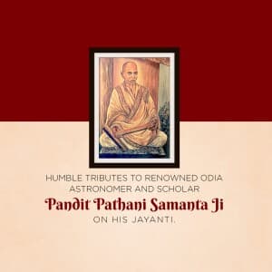 Pathani Samanta Jayanti image