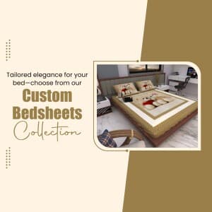 Bed Sheets marketing poster