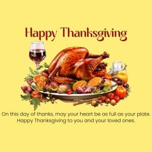 Thanksgiving poster