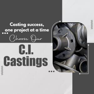Casting marketing poster