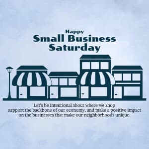 Small Business Saturday illustration