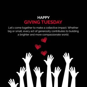 Giving Tuesday poster