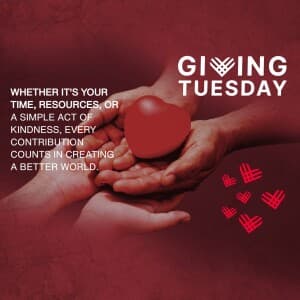 Giving Tuesday banner