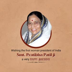 Pratibha Patil Birthday video