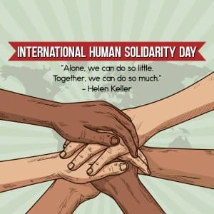 International Human Solidarity Day image