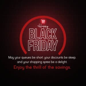 Black Friday flyer