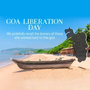 Goa's Liberation Day banner