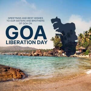 Goa's Liberation Day flyer