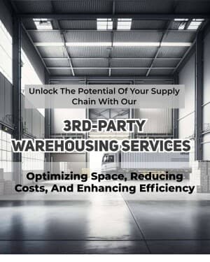 warehouse promotional template