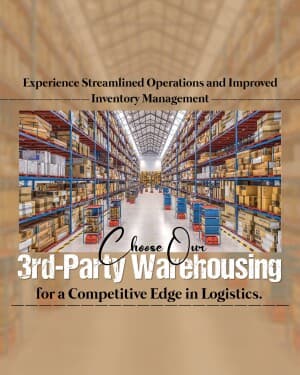 warehouse promotional post