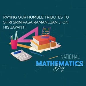 National Mathematics Day poster Maker