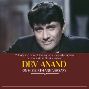 Dev Anand Birth Annivarsary video