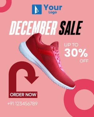 December Sale whatsapp status template