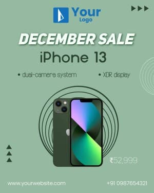 December Sale flyer