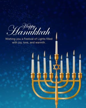 Hanukkah flyer