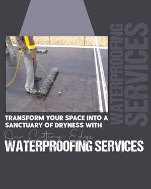 Waterproofing facebook ad