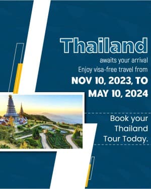 Thailand promotional poster