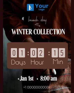 Winter Collection ad template