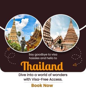 Thailand promotional template