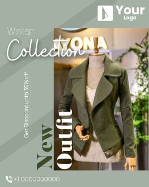 Winter Collection creative template