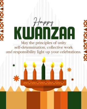 Kwanzaa flyer