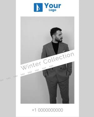 Winter Collection facebook ad banner