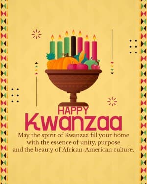 Kwanzaa poster