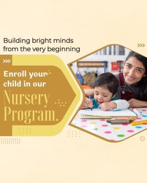 Pre Primary School facebook banner