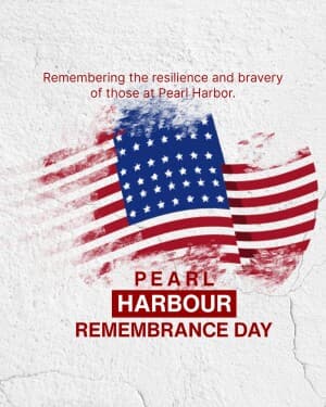 Pearl Harbor Remembrance Day poster