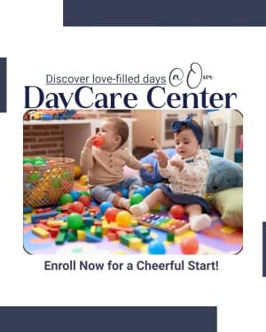 DayCare Centre flyer