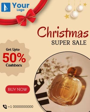 Christmas Offers marketing flyer