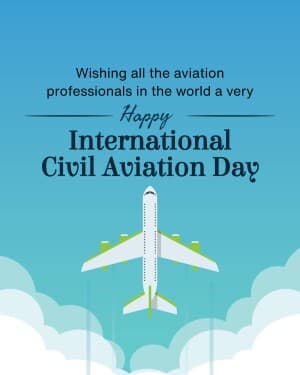 World Civil Aviation Day post