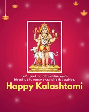 Kalashtami poster Maker