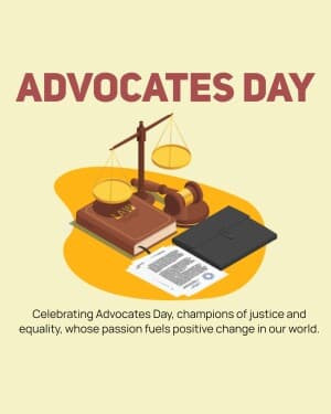 Advocate Day post