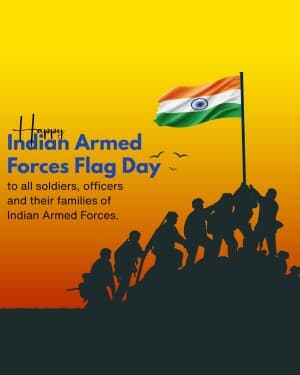 Armed Forces Flag Day post