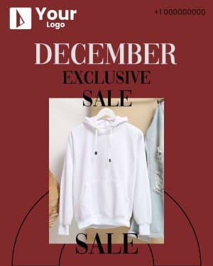 December Sale Instagram banner