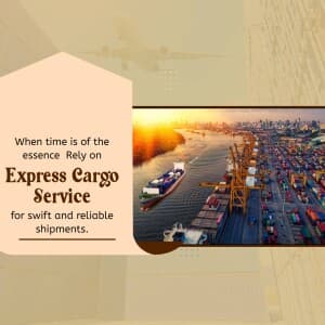 Cargo Logistics business template