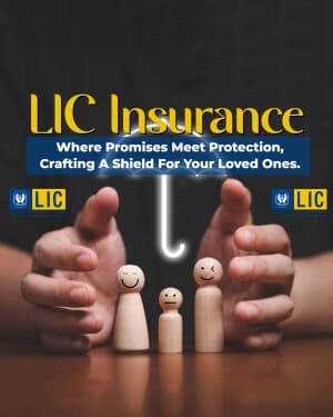 LIC promotional post